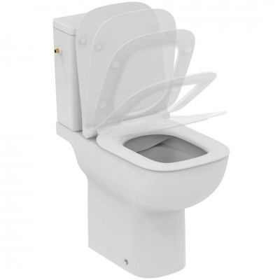 Сиденье и крышка для унитаза Ideal Standard i.life A T481301,  функция плавного закрытия, легкосъемное