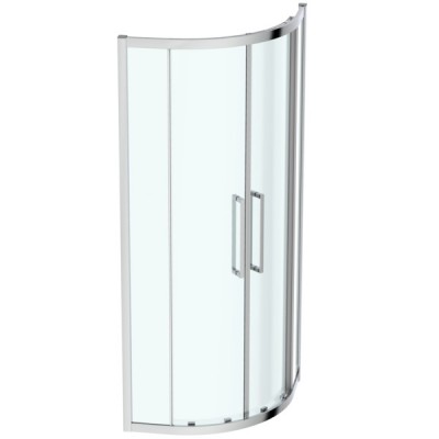 Душевое ограждение 90х90 см (полный комплект), раздвижные двери Ideal Standard I.Life Quadrant T4935EO