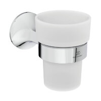 Стакан с держателем, матовое стекло Ideal Standard La Dolce Vita T5506AA