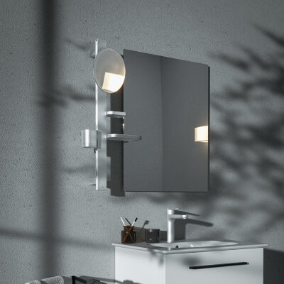 Комплект аксессуаров для ванны/душа Ideal Standard Alu+ BD589SI
