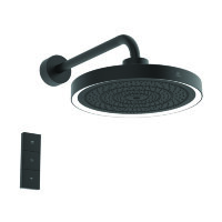 Круглый 3-функциональный верхний душ 330 мм  Ideal Standard SOLOS A7890XG с LED-подсветкой, с настенным держателем 400 мм