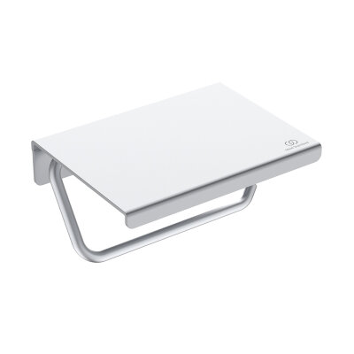 Держатель для туалетной бумаги с крышкой Ideal Standard Alu+ BD592SI
