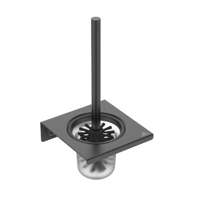 Туалетная щетка с держателем Ideal Standard Alu+ BD593XG
