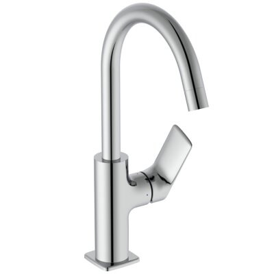 Смеситель для раковины Ideal Standard CERALIFE C BE054AA с трубчатым изливом и донным клапаном Click 
