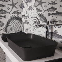 Прямоугольная раковина-чаша с тонкими стенками 55 см, технология Diamatec®, без отверстия под смеситель Ideal Standard IPALYSS E2076V3