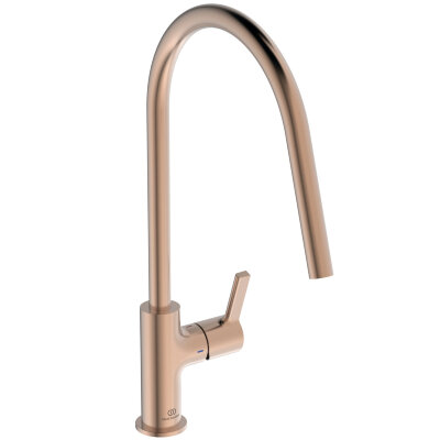 Смеситель для кухонной мойки  Ideal Standard GUSTO BD408J4 с высоким трубчатым круглым изливом R-типа