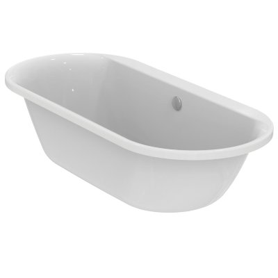 Встраиваемая акриловая овальная ванна 180х80 см Ideal Standard CONNECT AIR E106801