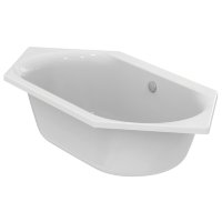 Встраиваемая акриловая шестиугольная ванна 190х90 см Ideal Standard CONNECT AIR E106901