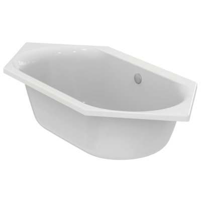 Встраиваемая акриловая шестиугольная ванна 190х90 см Ideal Standard CONNECT AIR E106901