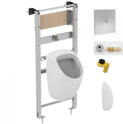 Промо-комплект 7 в 1 Ideal Standard с писсуаром CONNECT E567101 и инсталляцией PROSYS