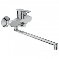 Однорукоятковый настенный смеситель для ванны/душа с длинным изливом, Ideal Standard ALPHA BD044AA