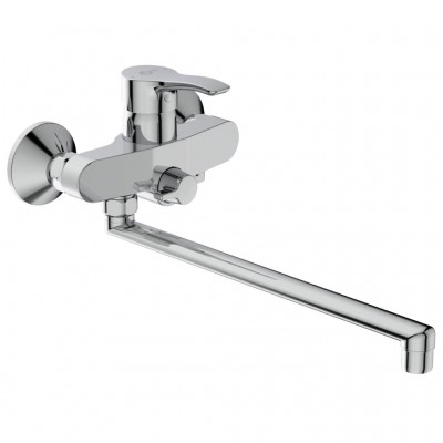 Однорукоятковый настенный смеситель для ванны/душа с длинным изливом, Ideal Standard ALPHA BD044AA