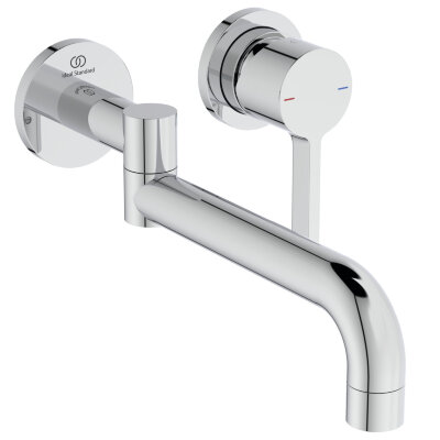 Настенный смеситель для кухонной мойки Ideal Standard GUSTO BD426AA с трубчатым изливом 246 мм