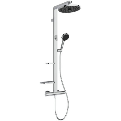 Душевая система в комплекте с термостатическим смесителем для душа Ideal Standard Alu+ BD583AA