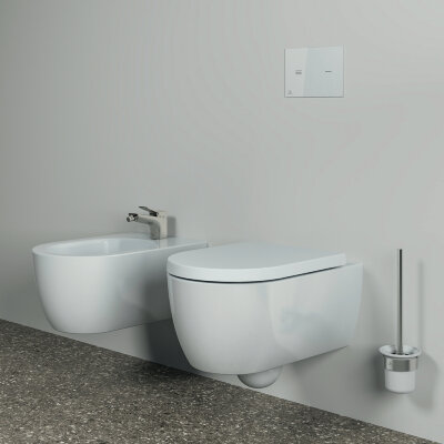Туалетная щетка с держателем Ideal Standard CONCA T4495GN для настенного монтажа