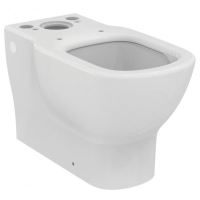 Напольный пристенный унитаз для монтажа с бачком Ideal Standard TESI AquaBlade® T008201